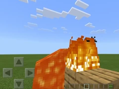Feuer-Bedrock-Edition