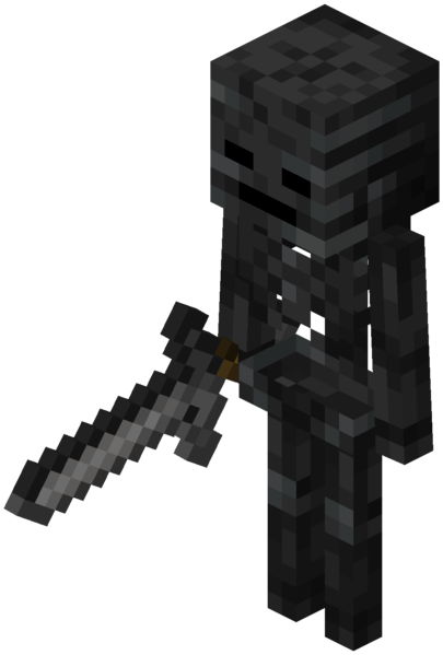 Esqueleto Wither El Oficial Minecraft Wiki