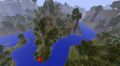 Notch took this screenshot while testing a revamped river biome.