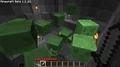 Slimes en una cueva