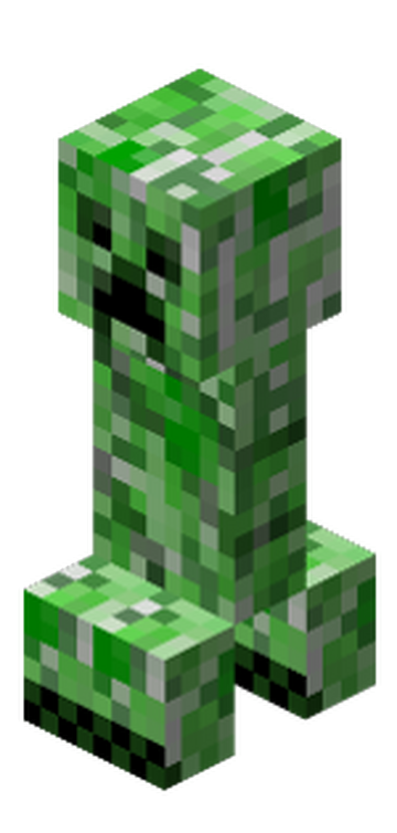 Creeper - Minecraft en la vida real por Poliko