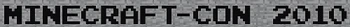 Otro logotipo de la MinecraftCon 2010