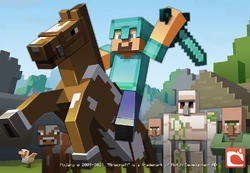 Une image promotionnelle publiée dans l'article de la mise à jour sur Mojang.com.