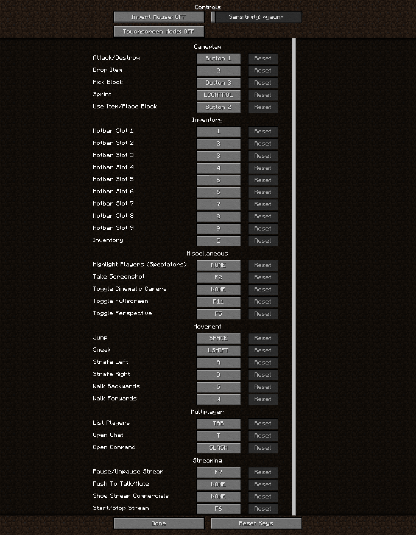 Controles Le Minecraft Wiki Officiel