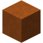 Double dalle de grès rouge lisse