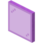 Vitre violette