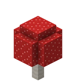 Champignon géant rouge