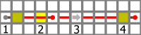 Télégraphe à sens-unique - schéma