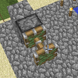 minecraft comment fabriquer un piston