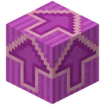 Terre cuite émaillée magenta