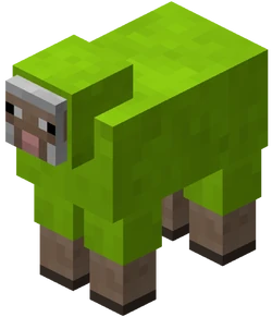 minecraft mouton rose