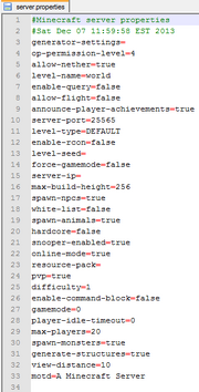 Server Properties Le Minecraft Wiki Officiel