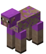 minecraft mouton rose