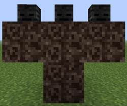 Le patron d'invocation du Wither.