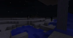 L'image originale et non retouchée de l'Enderman, telle que diffusée par Notch.