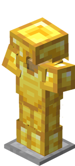 Porte-armure (Armure en or)