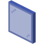 Vitre bleue