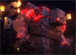 Minecraft Dungeons Redstone Golem Minecraft Wiki