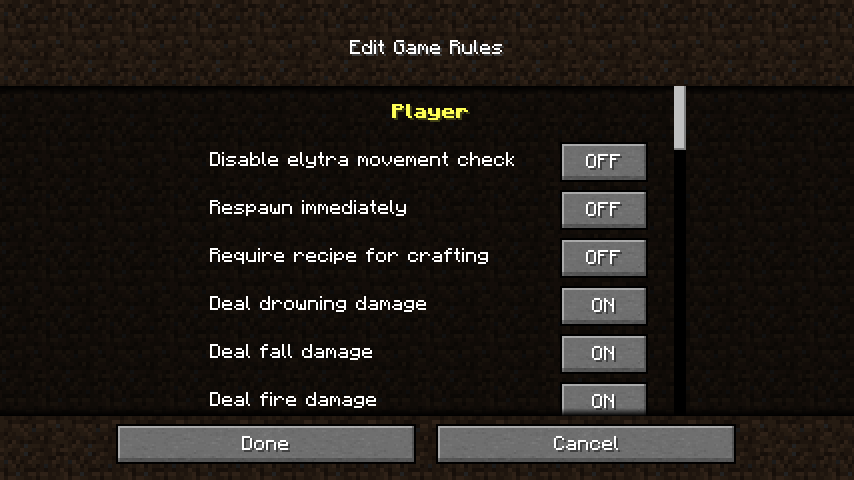 Game Rule Official Minecraft Wiki