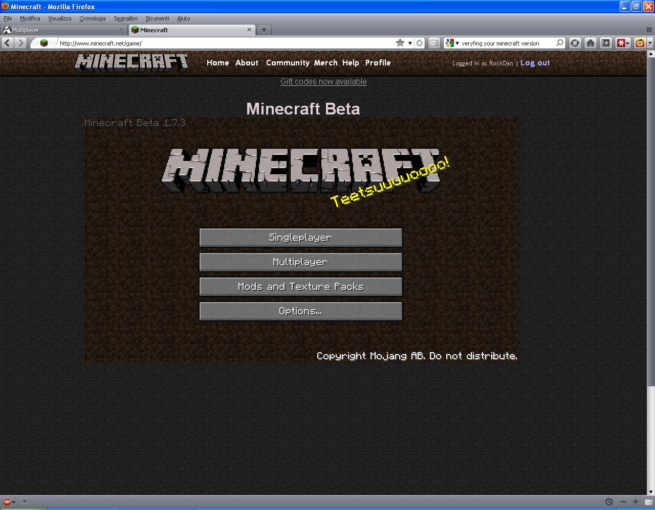 minecraft beta 1.7.3 duplication