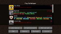 Minecraft server ip