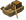 Oak Boat with Chest JE1