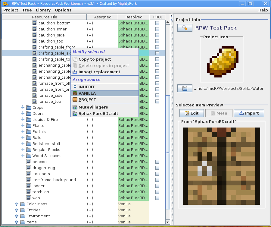 Tutorials/Creating a resource pack – Minecraft Wiki