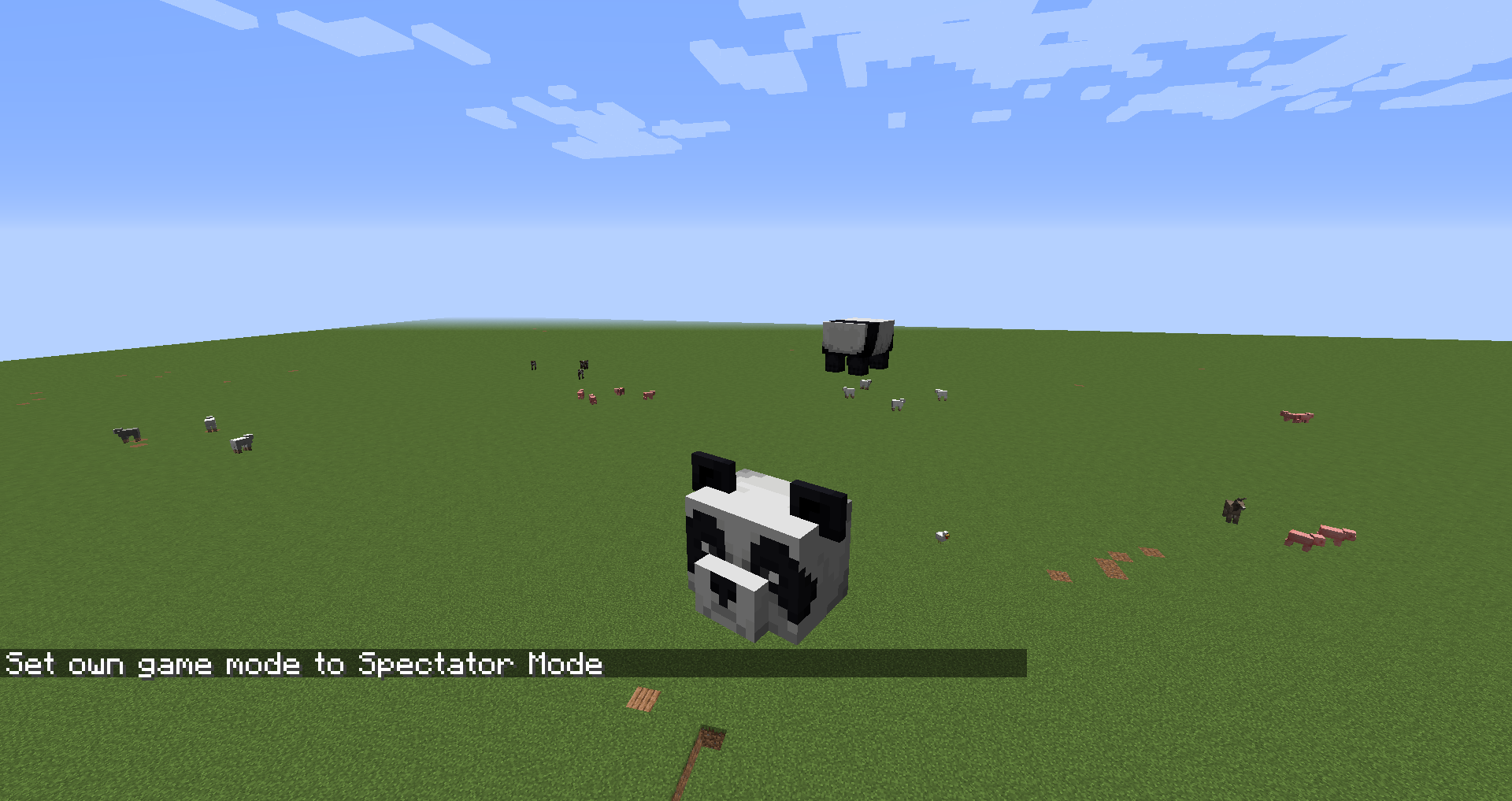 Minecraft Panda - Behavior & Spawning