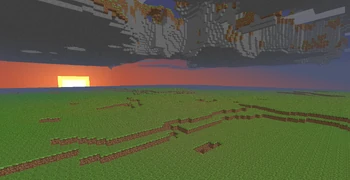 “The Stack" at X/Z ±32,000,000. Above lies the top layer.