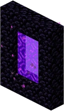 Nether portal (animated)