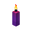 Purple Candle (lit) JE3.png