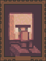A painting of a villager