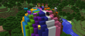 The first instance of glazed terracotta appears in this banner for snapshot 17w06a. (top center of structure)