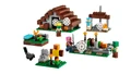 LEGO Minecraft Abandoned Village set, featuring an abandoned taiga village.