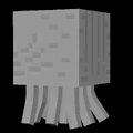 The back side of a billboard sprite ghast used in "Jailhouse Block".