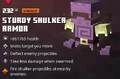 Swarm Resistance found within the sturdy shulker armor.