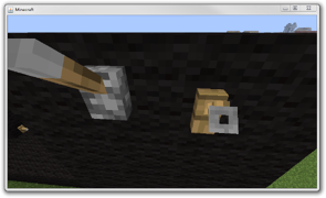 A comparison between a tripwire hook and a lever released by Mojang.