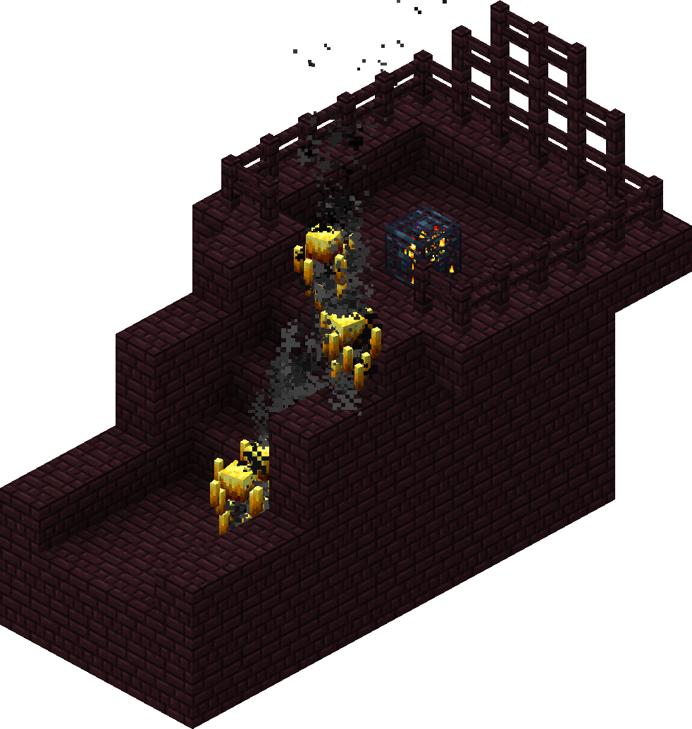 Nether Fortresses: Instant Death.