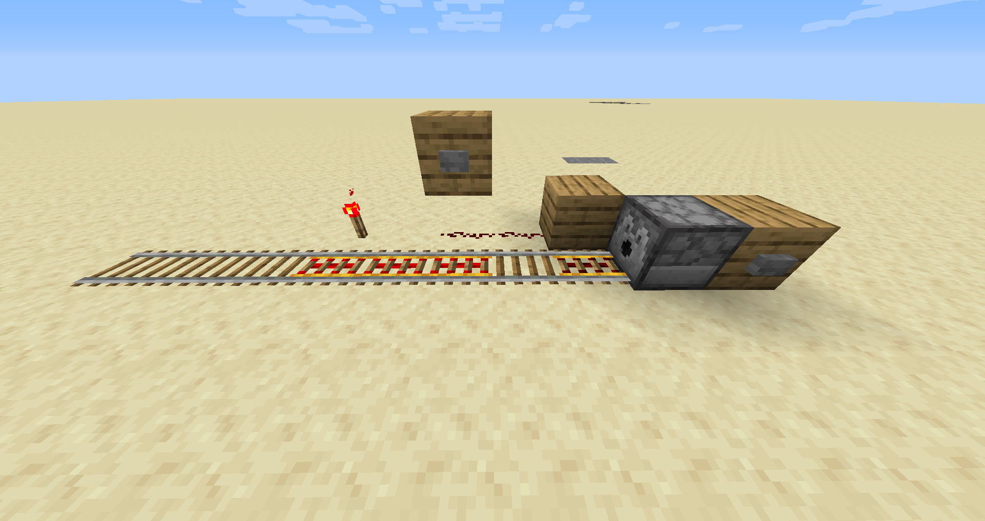 how to get into minecraft rail cart