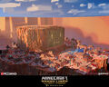 Concept art for PAMA and Crown Mesa.