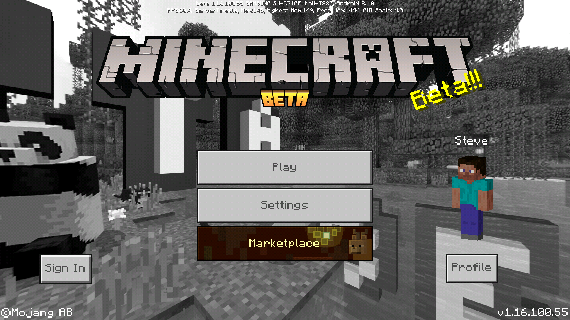 Bedrock Edition Beta 1 16 100 55 Official Minecraft Wiki