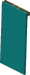 Cyan Wall Banner