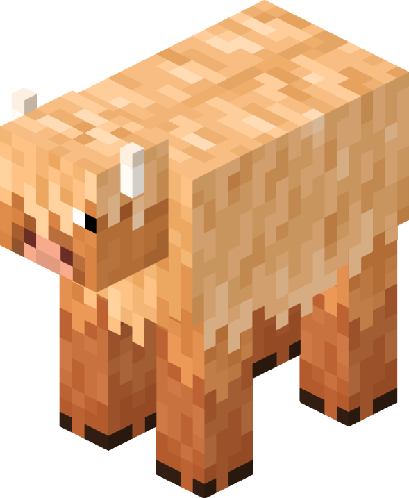 derpy minecraft cow