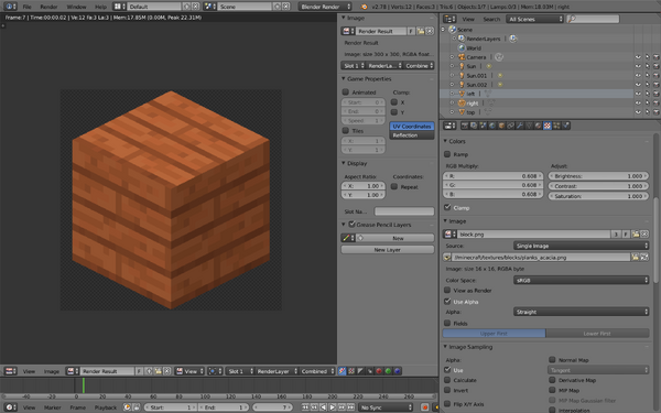 Blockrender Blender7