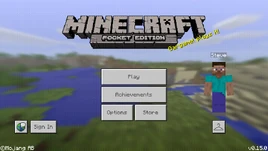 Pocket Edition 0.15.0