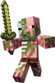 A zombie pigman artwork.