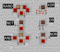 Minecraft: Redstone Logic Gates Explained