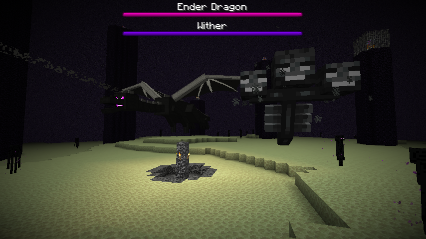 Unusual End Mod (1.19.2, 1.18.2) - Endstone Golem Boss Fight