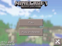 Menu Screen Official Minecraft Wiki Menu Screen Official Minecraft Wiki