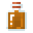 Orange Flask